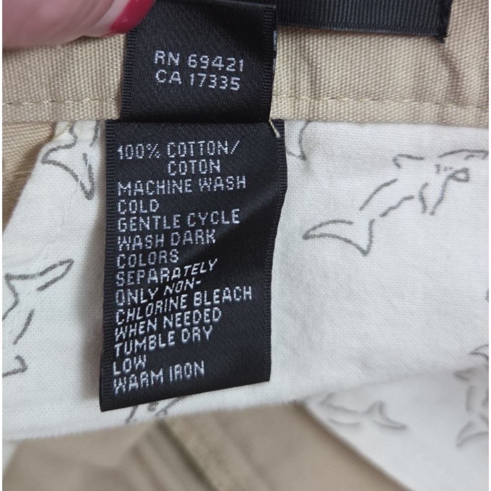 Greg Norman Golf Shorts Mens 32 Dress Chino Pleated Khaki Walking Preppy NEW - Picture 8 of 9